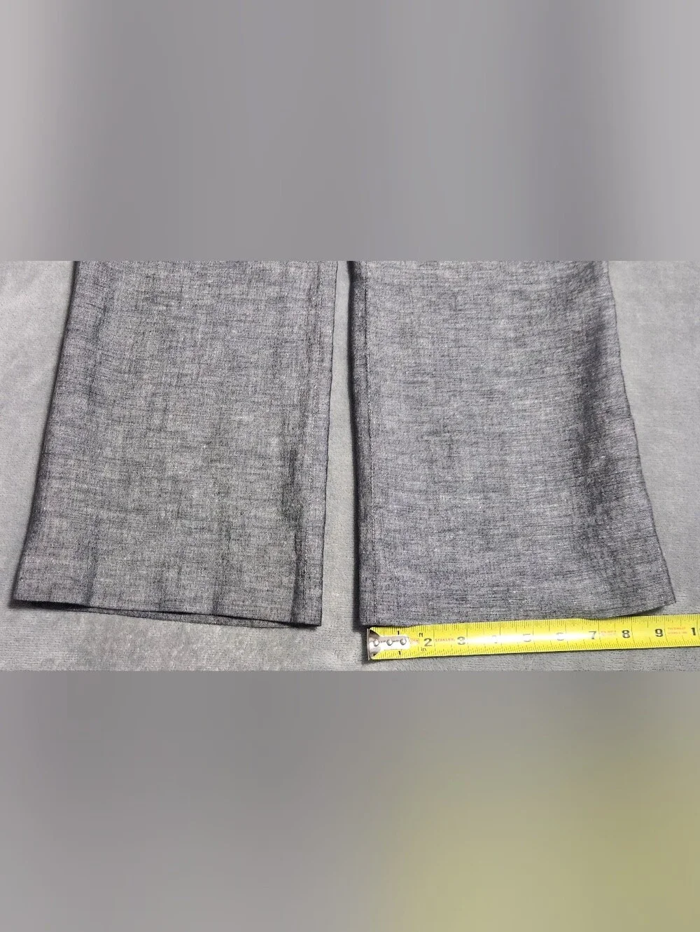 Banana Republic Martin Fit 718 Gray Linen Pants Size 2